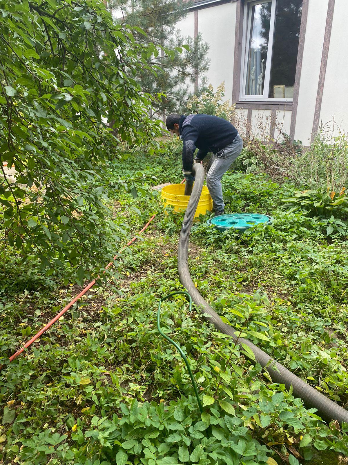 обслуживание септика топас